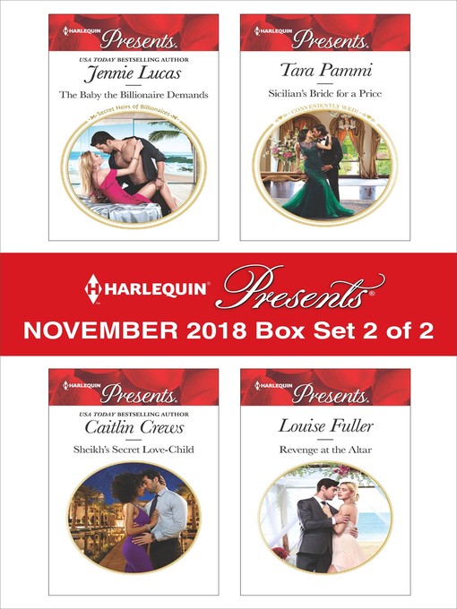 Title details for Harlequin Presents November 2018--Box Set 2 of 2 by Jennie Lucas - Available